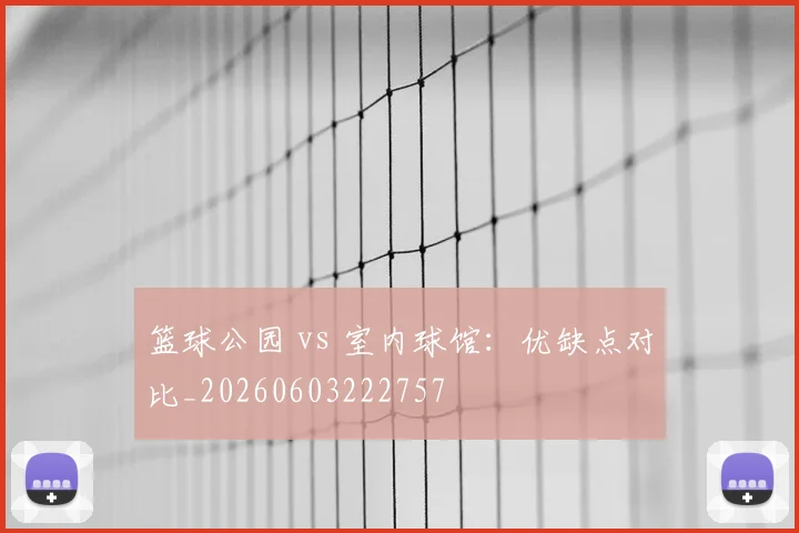 篮球公园 vs 室内球馆:优缺点对比_20260603222757